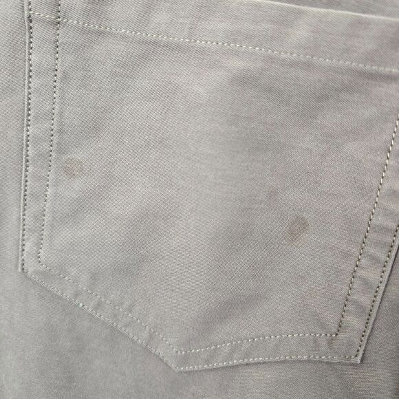 Lululemon Women's City Sleek 5 POCKET WIDE LEG Pants Wine W5ENJS Size 33 - Picture 9 of 16